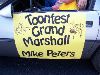 Mike Peters' sign